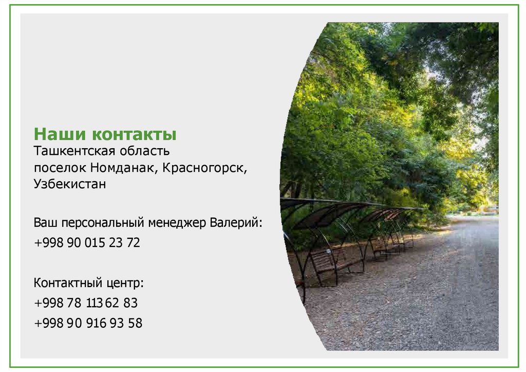 Наши контакты