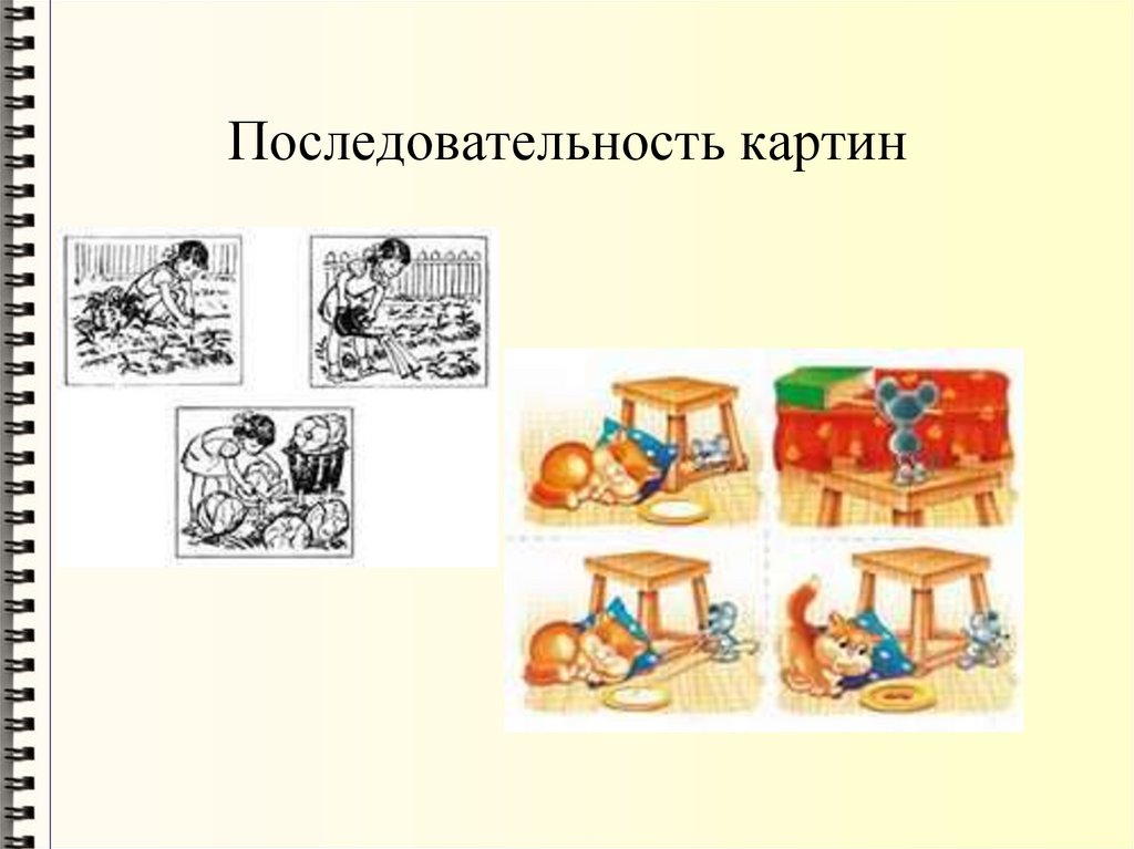 Последовательность картин