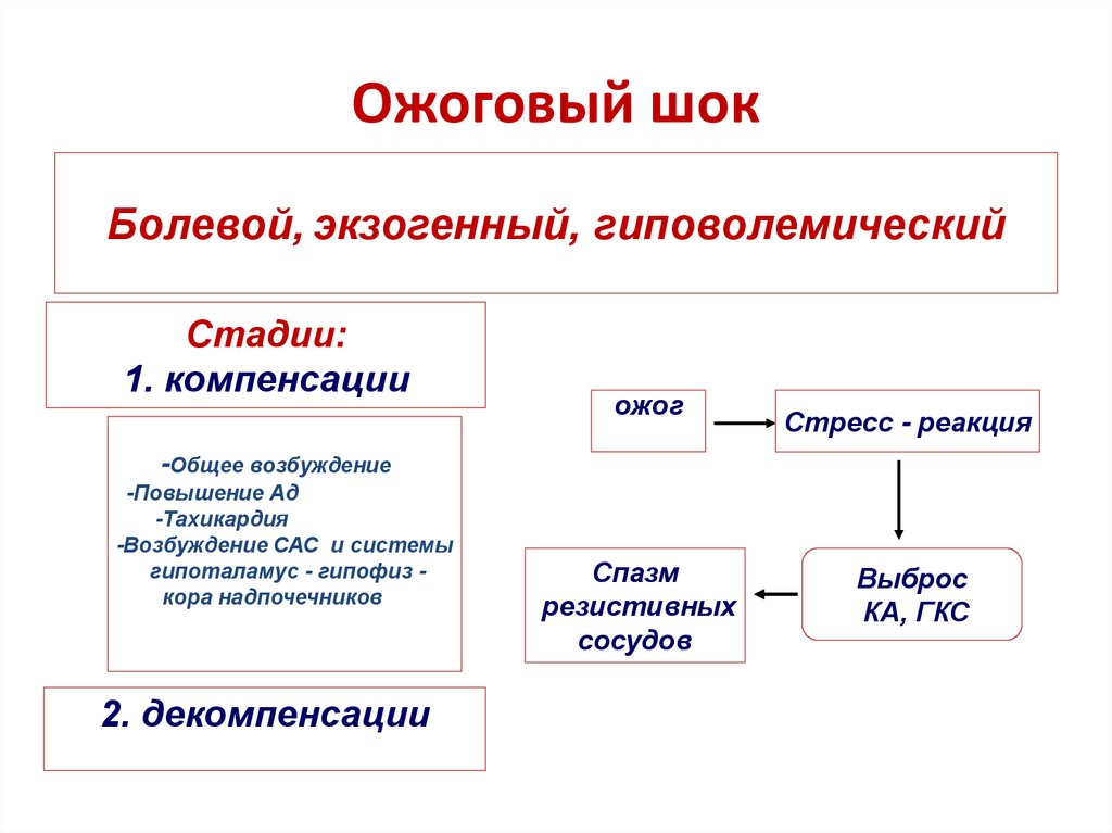 Ожоговый шок