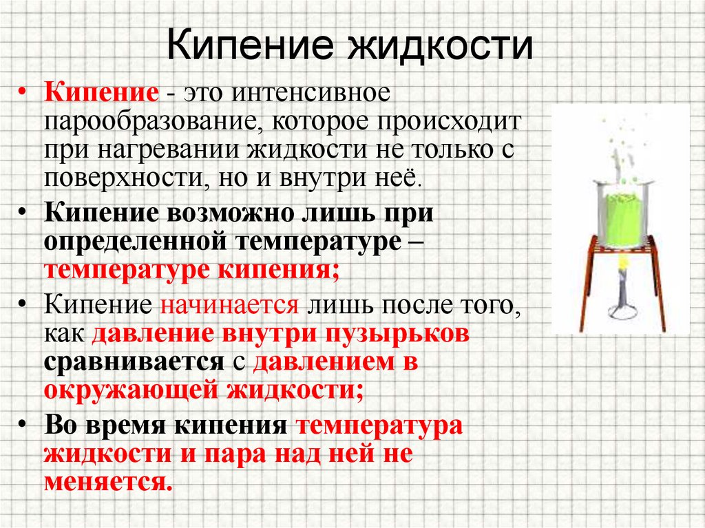 Кипение жидкости