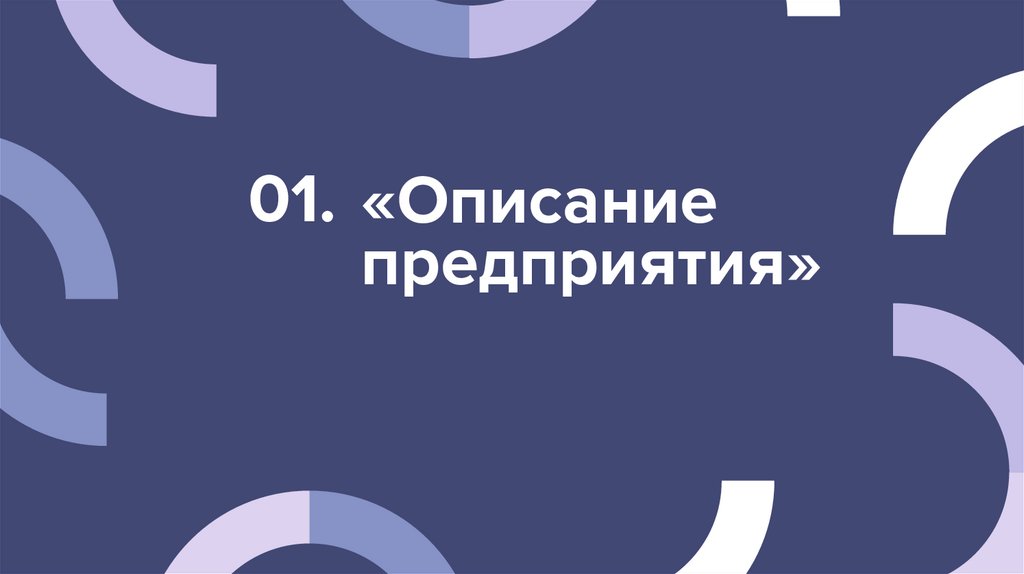 «Описание предприятия»