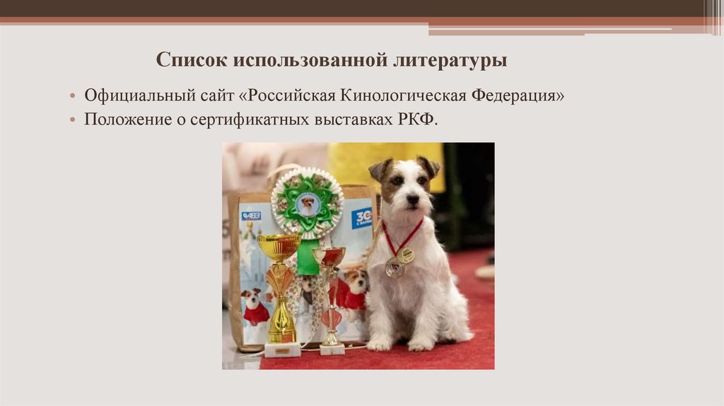 Список использованной литературы