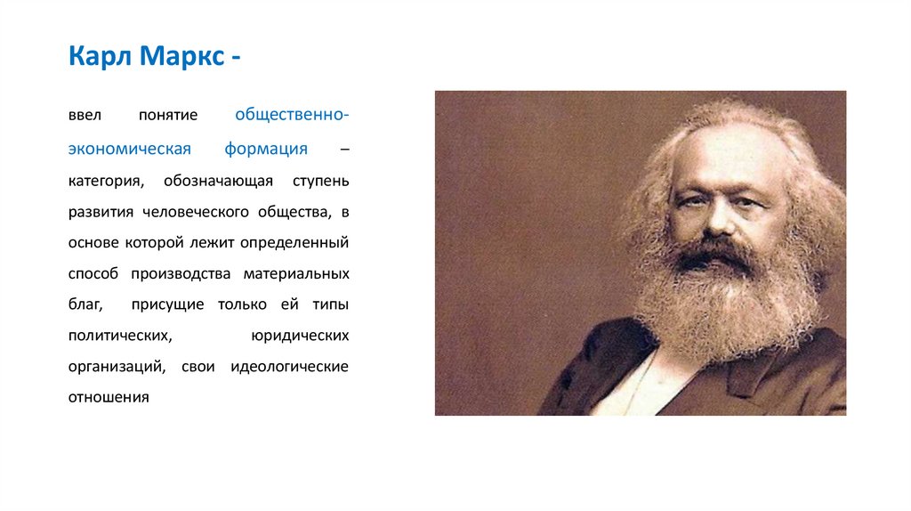 Карл Маркс -