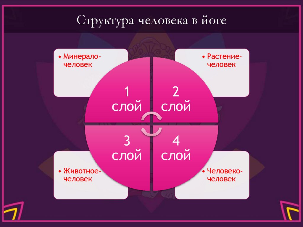 Структура человека в йоге