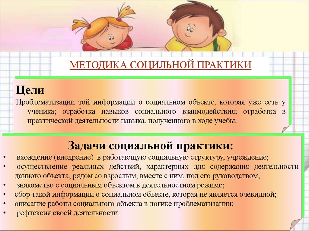 МЕТОДИКА СОЦИЛЬНОЙ ПРАКТИКИ