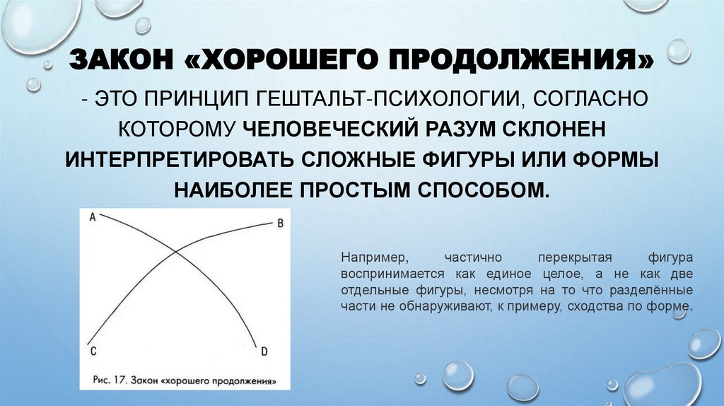 Закон «хорошего продолжения»