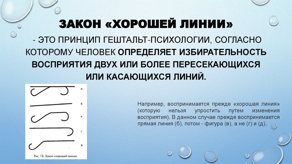 Закон «хорошей линии»