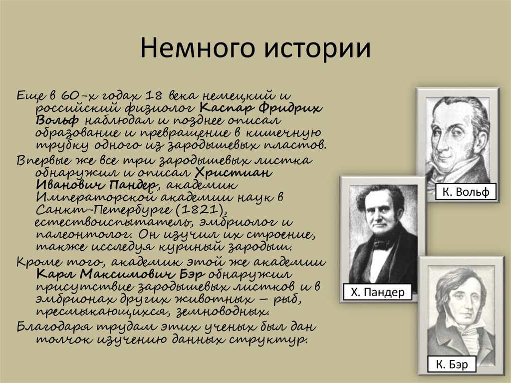 Немного истории