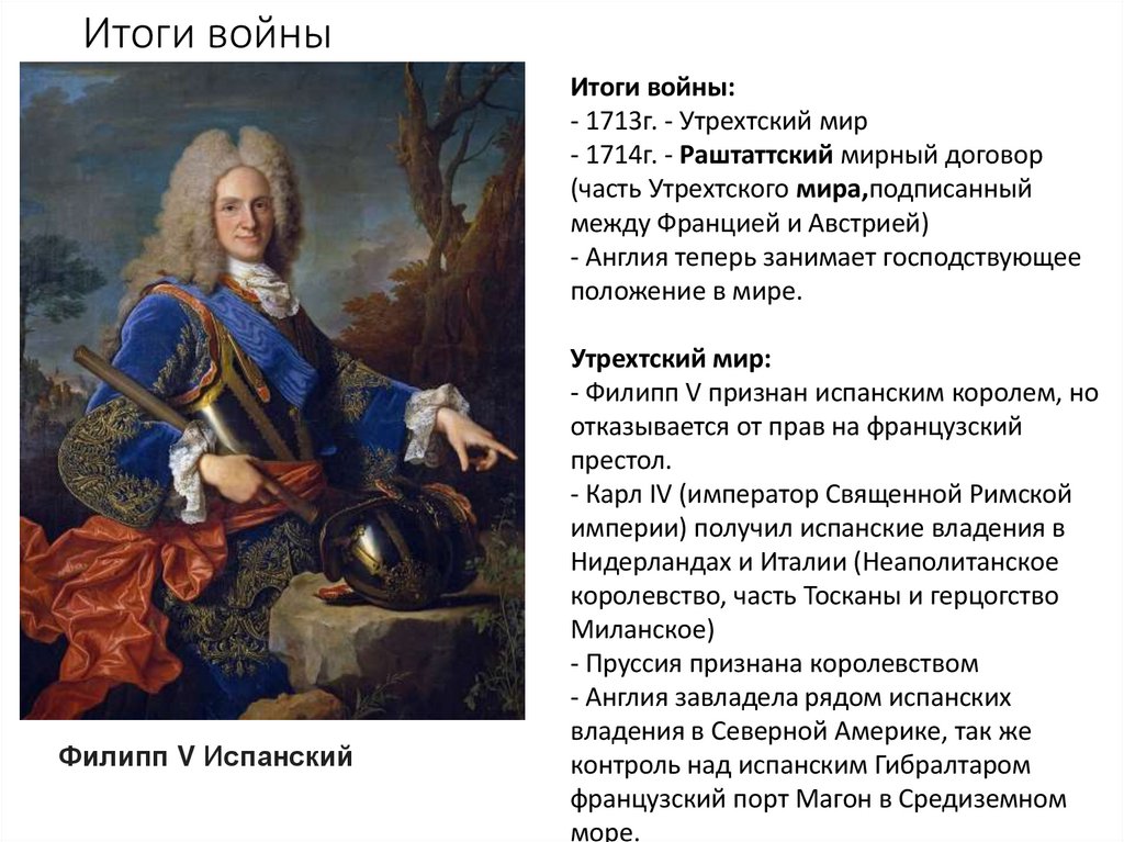 Итоги войны