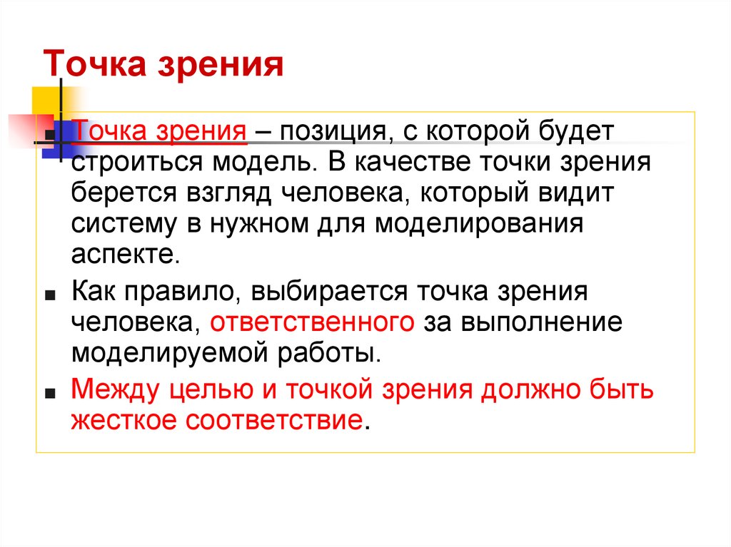 Точка зрения