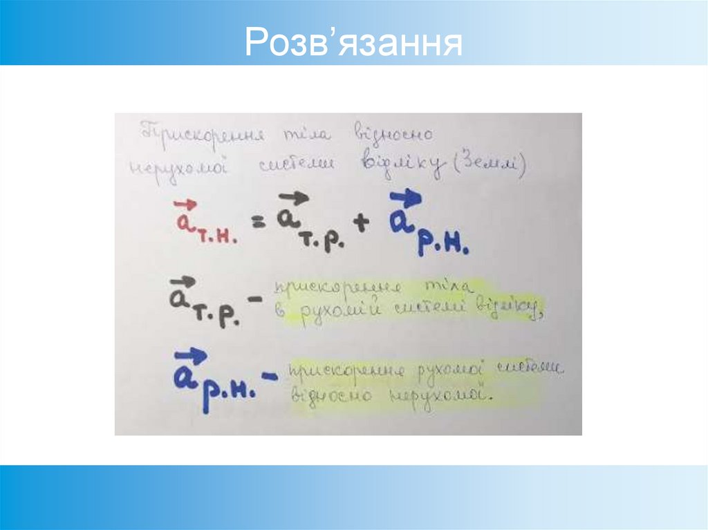 Розв’язання
