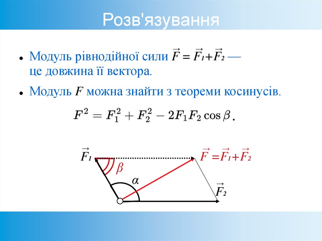 Розв'язування