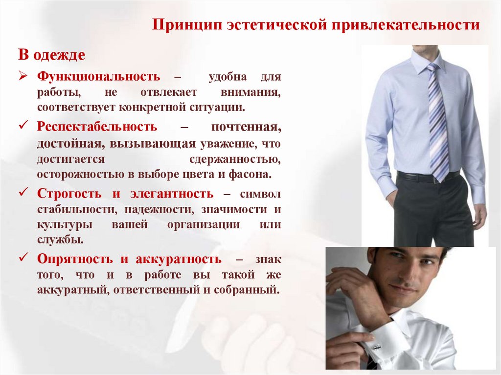 Принцип эстетической привлекательности