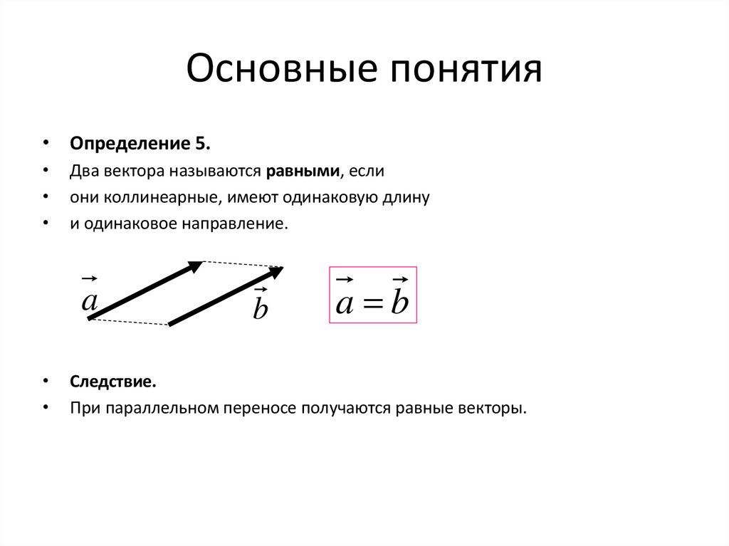 Основные понятия