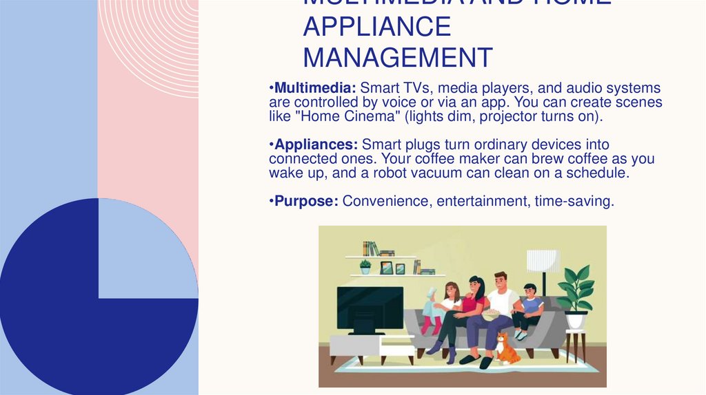 Multimedia and home appliance management
