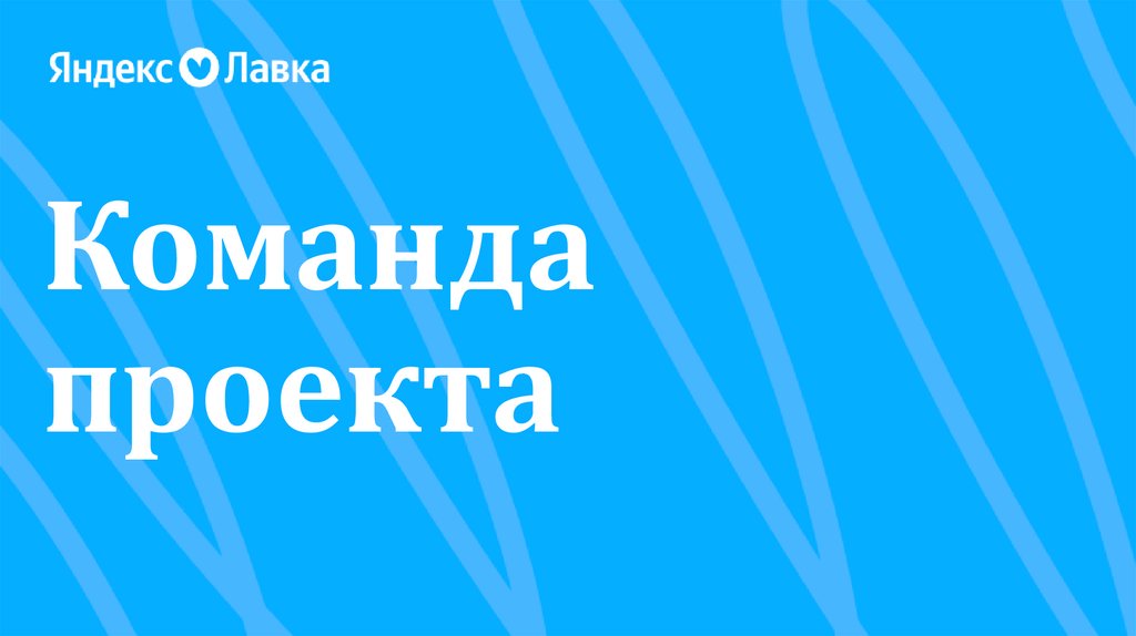 Команда проекта
