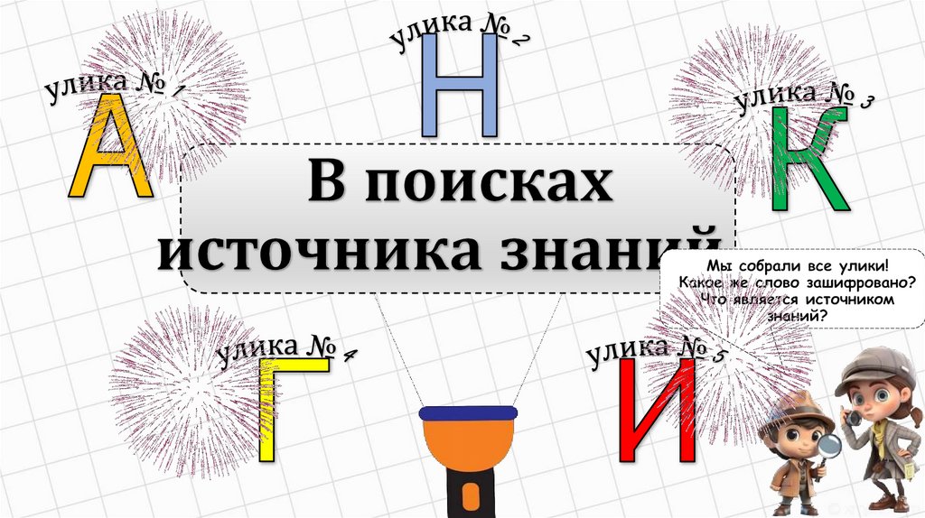 В поисках источника знаний…