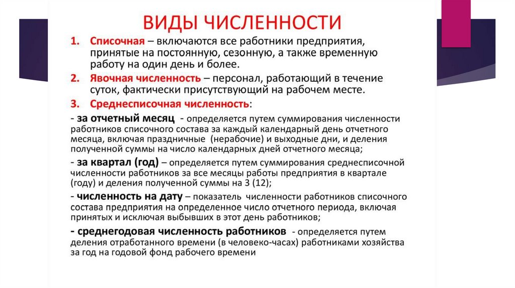 Численность