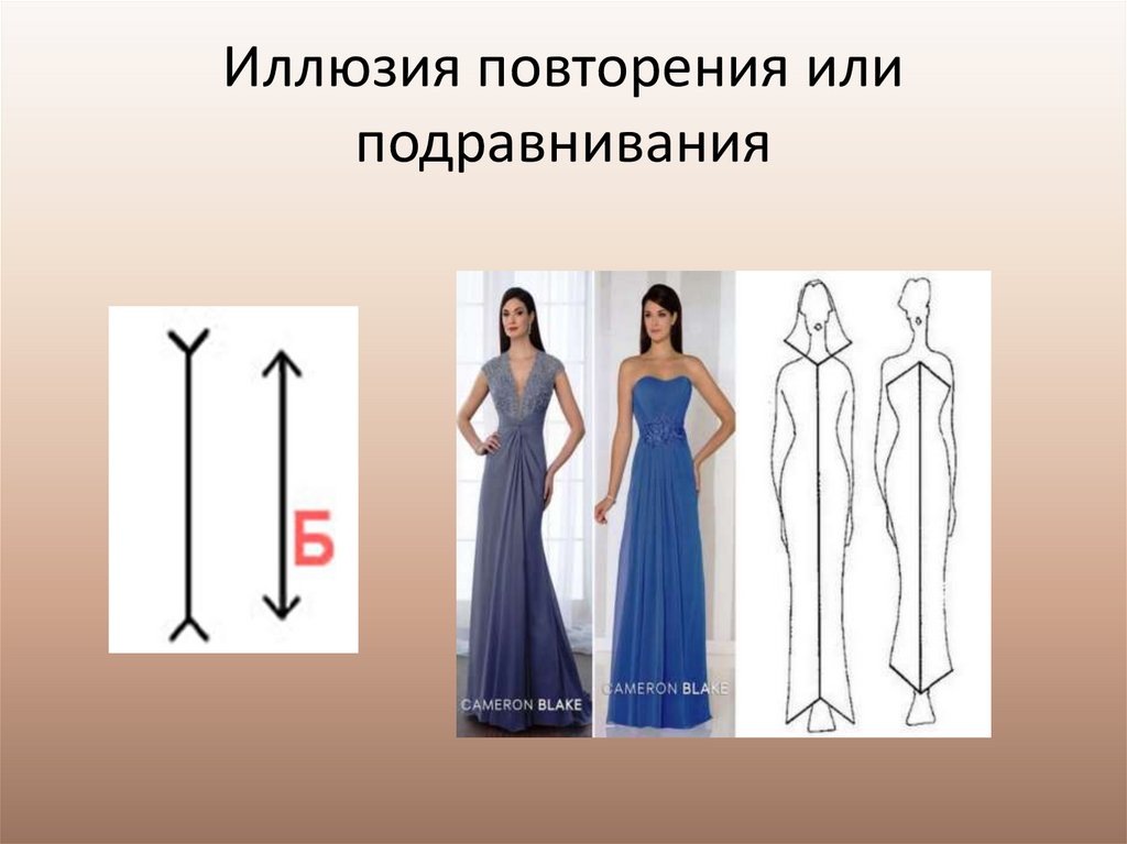 Иллюзия повторения или подравнивания