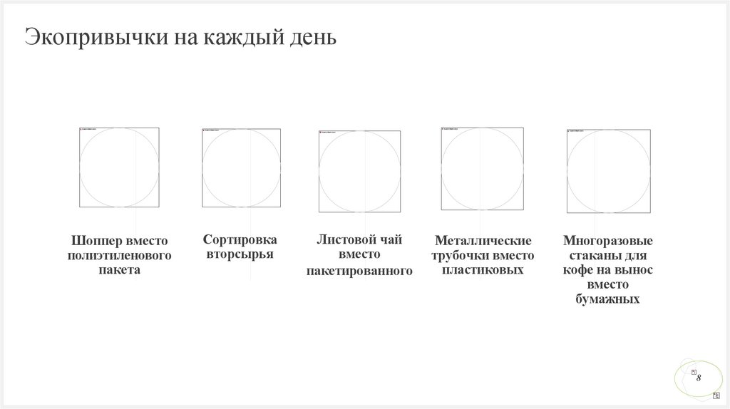 Экопривычки на каждый день