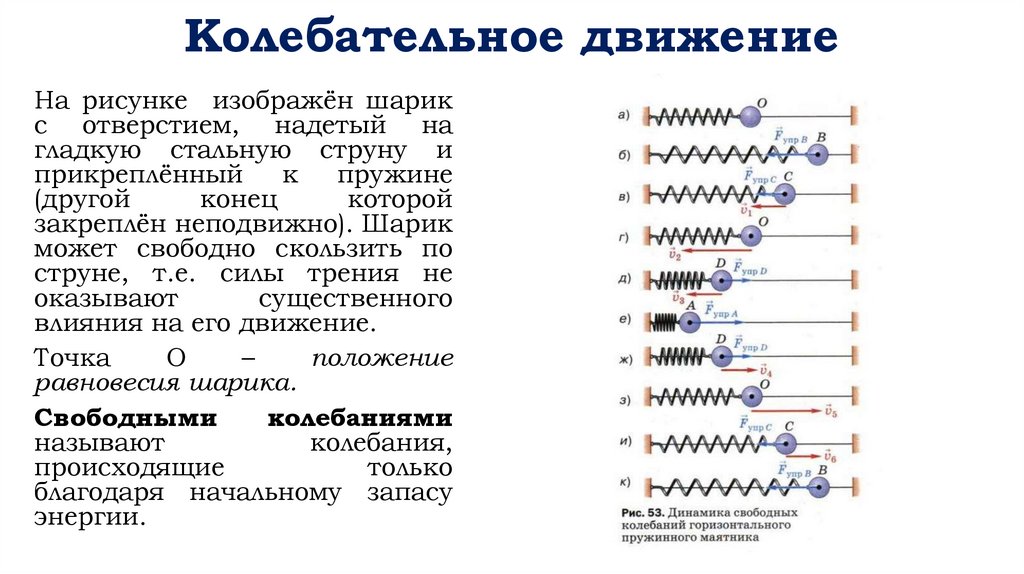 Колебательное движение