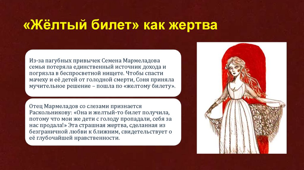 «Жёлтый билет» как жертва