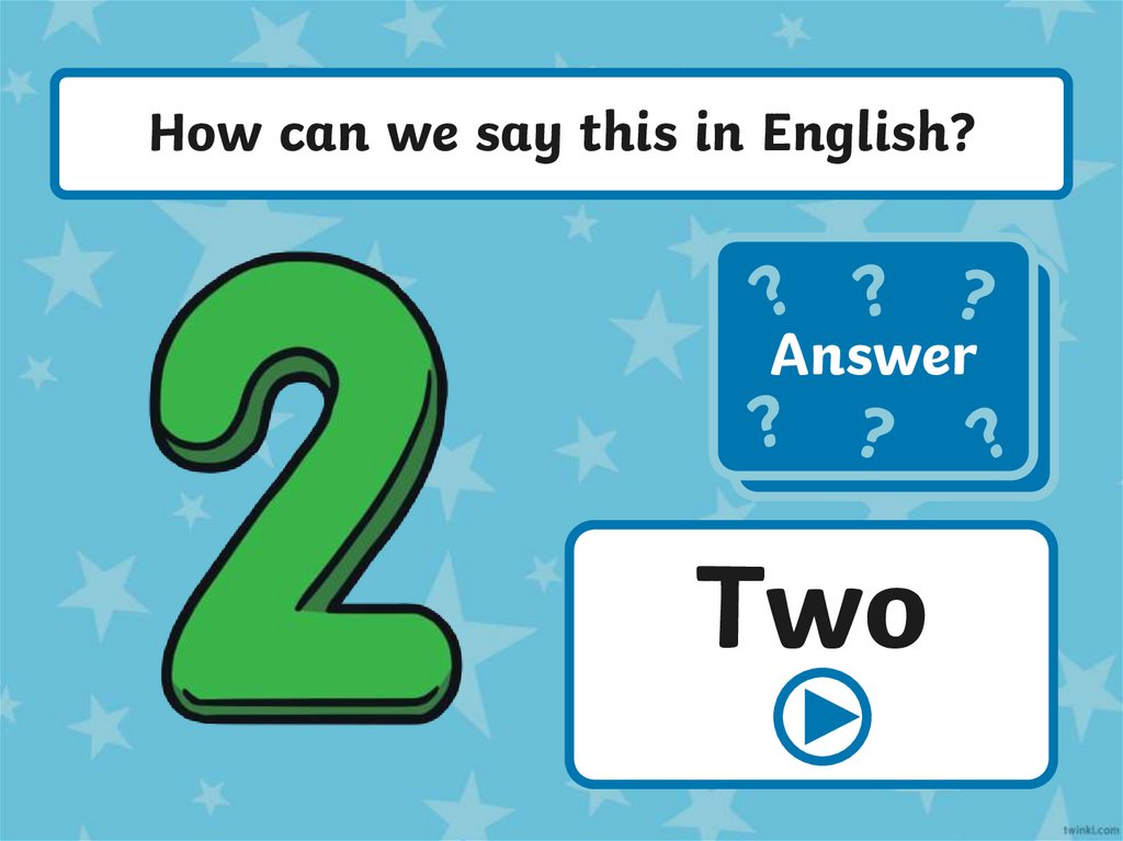 How can we say this in English?