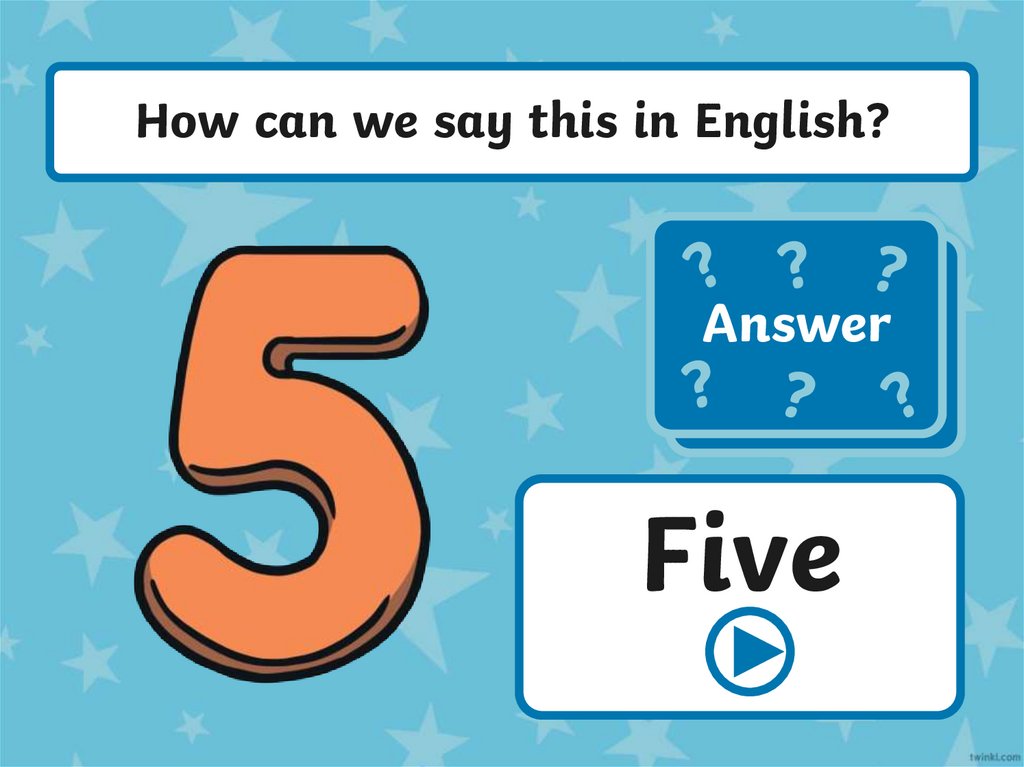 How can we say this in English?