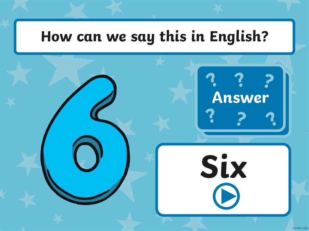 How can we say this in English?