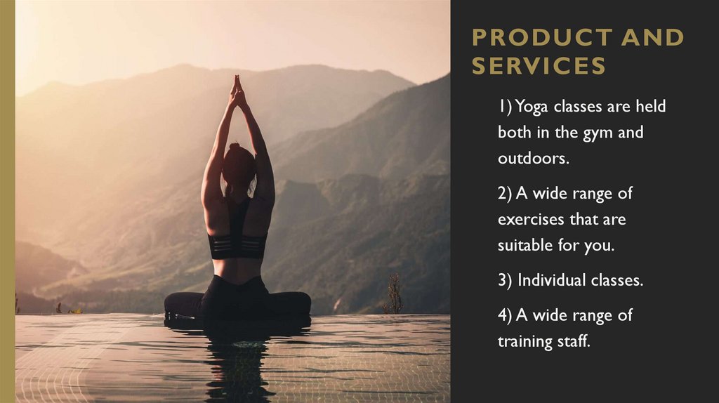 product and services