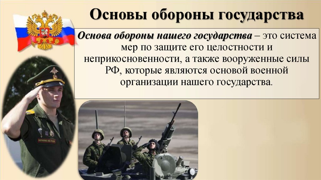 Основы обороны государства