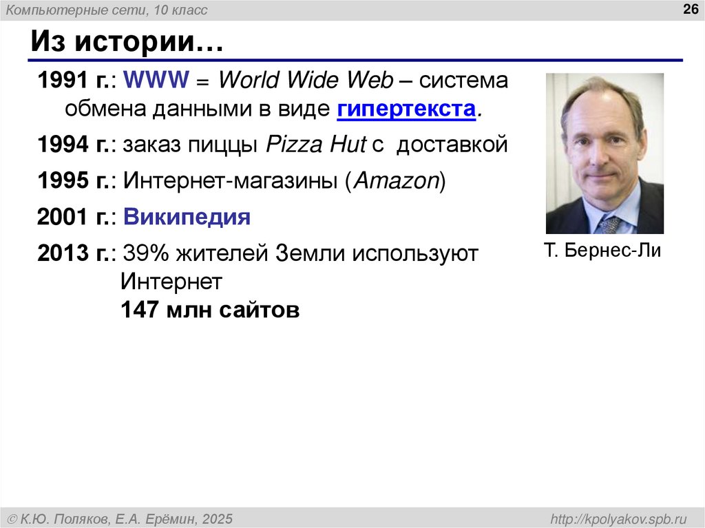 Из истории…