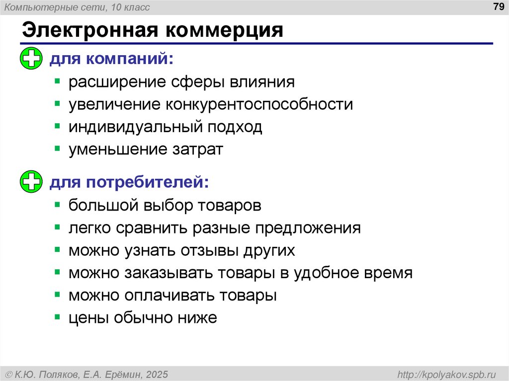 Электронная коммерция