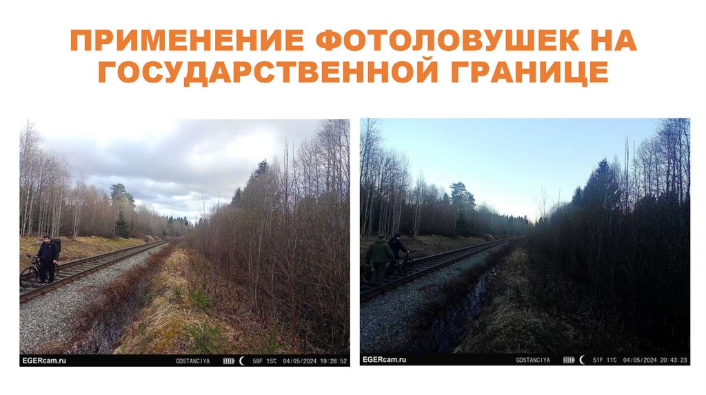 ПРИМЕНЕНИЕ ФОТОЛОВУШЕК НА ГОСУДАРСТВЕННОЙ ГРАНИЦЕ