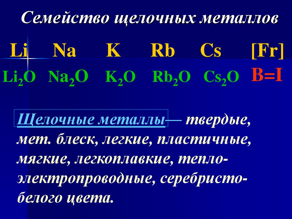 Семейство инертных газов