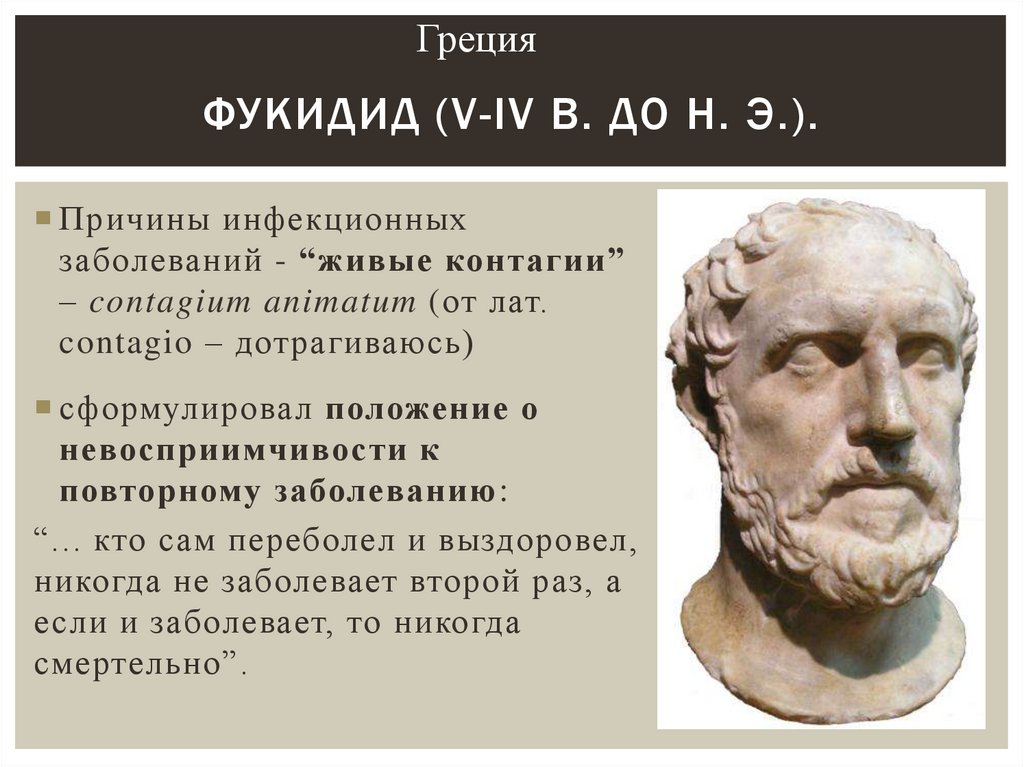 Фукидид (V-IV в. до н. э.).