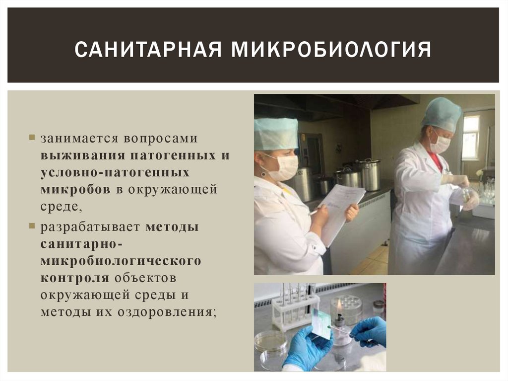 санитарная микробиология
