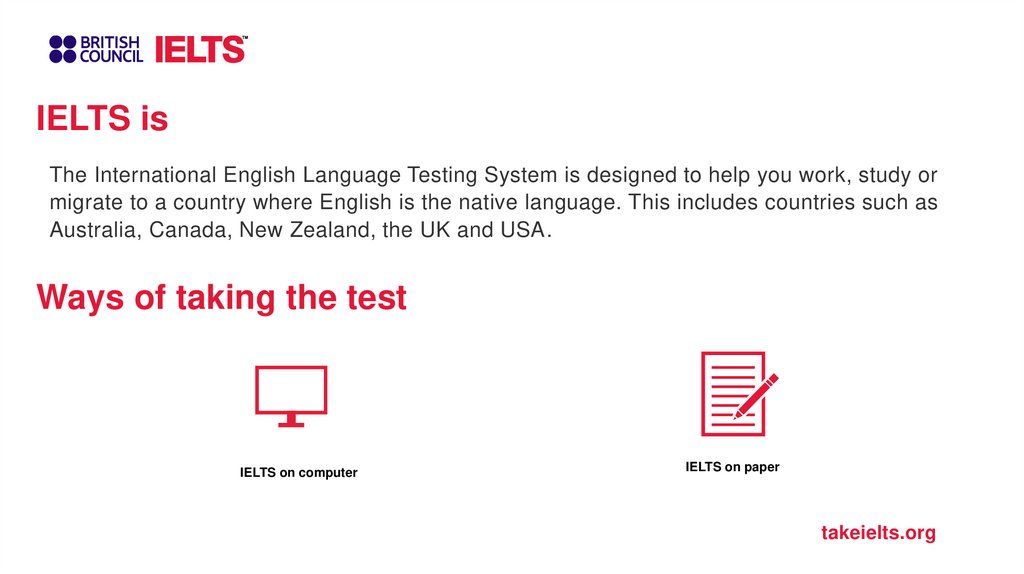 IELTS is