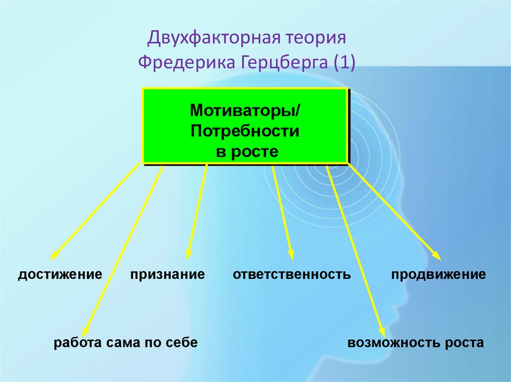 Двухфакторная теория Фредерика Герцберга (1)