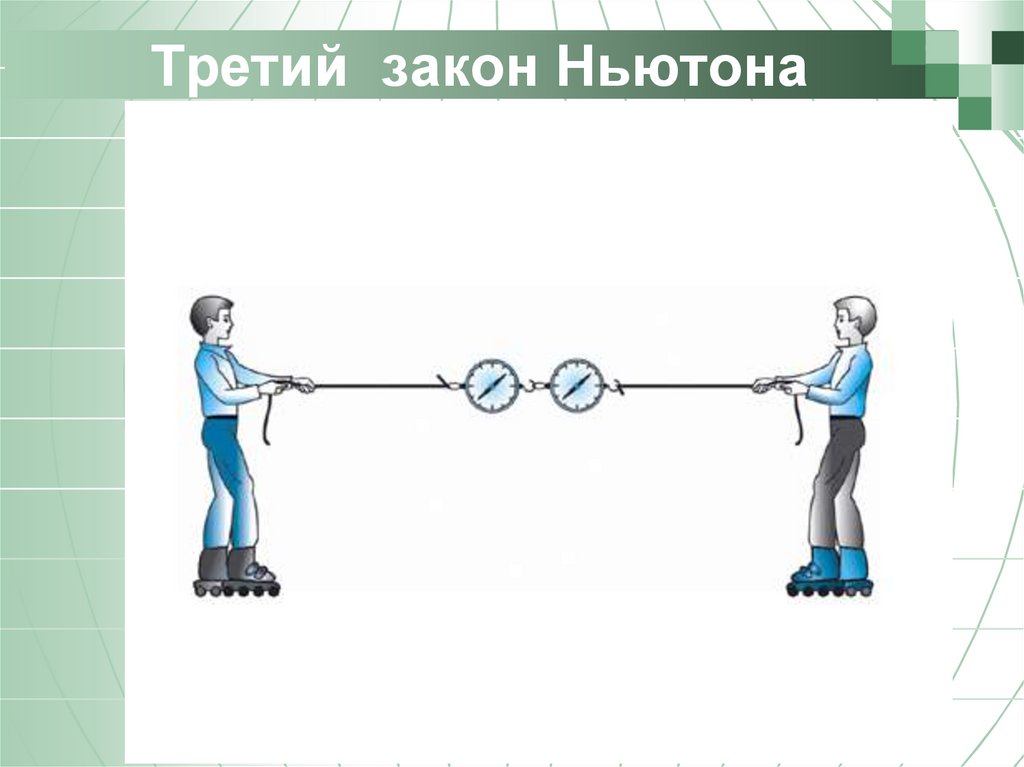 Третий закон Ньютона