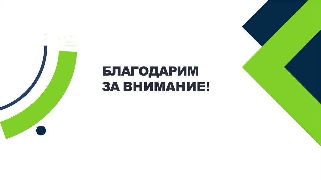 БЛАГОДАРИМ ЗА ВНИМАНИЕ!
