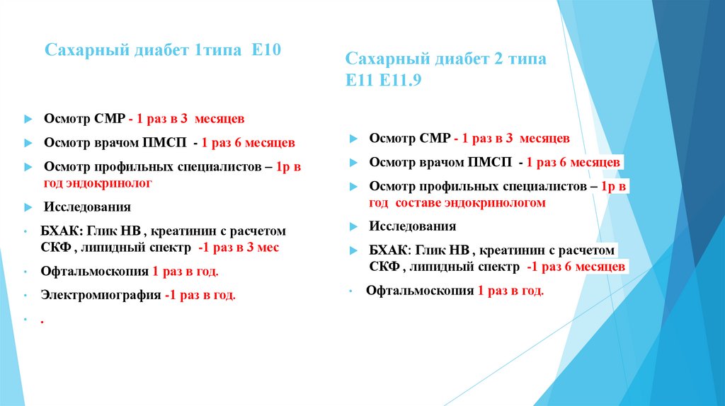 Сахарный диабет 1типа Е10