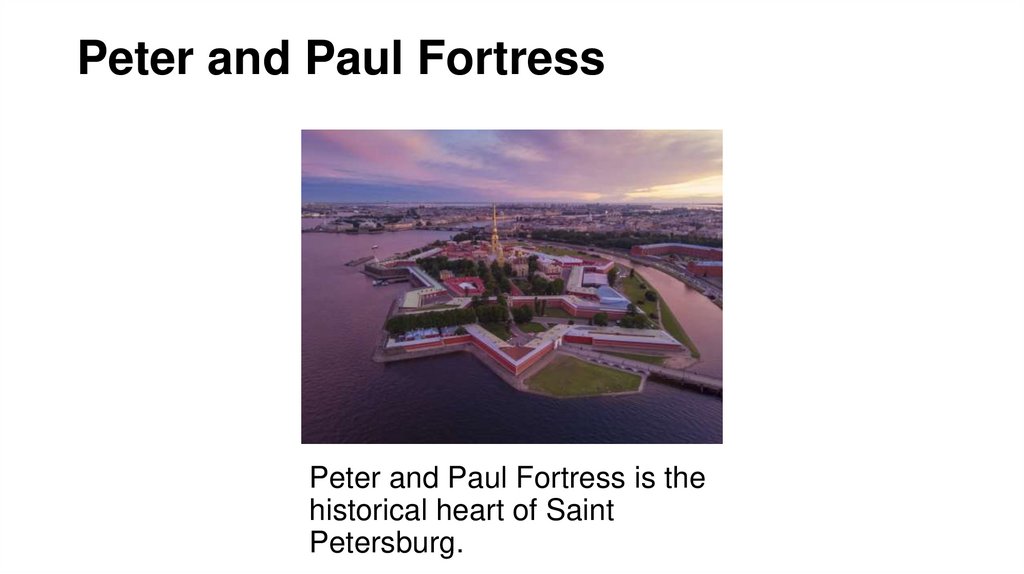 Peter and Paul Fortress