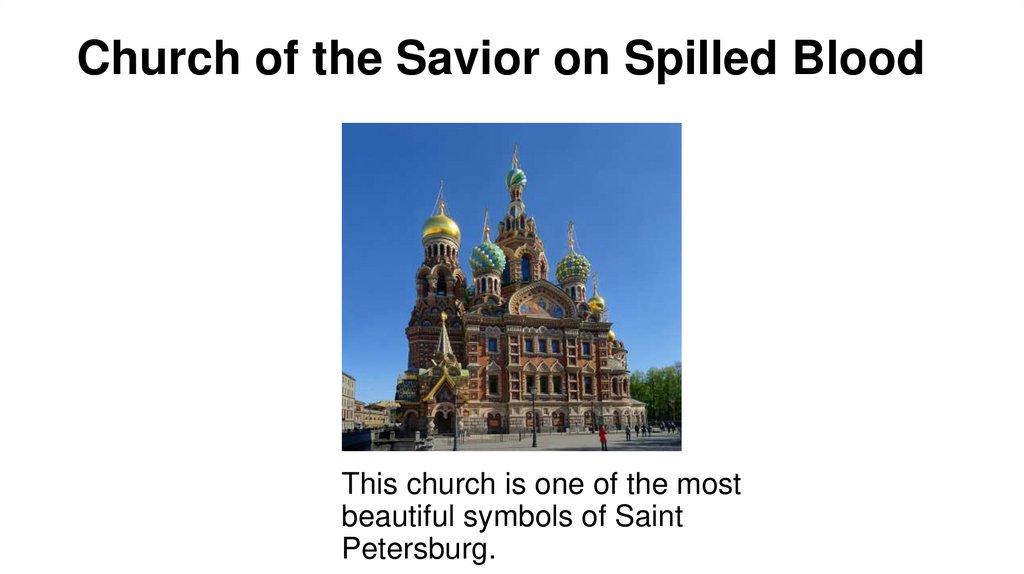 Church of the Savior on Spilled Blood