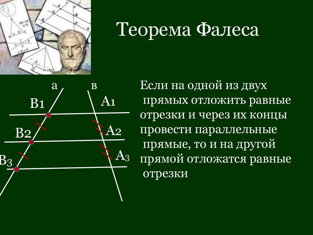 Теорема Фалеса