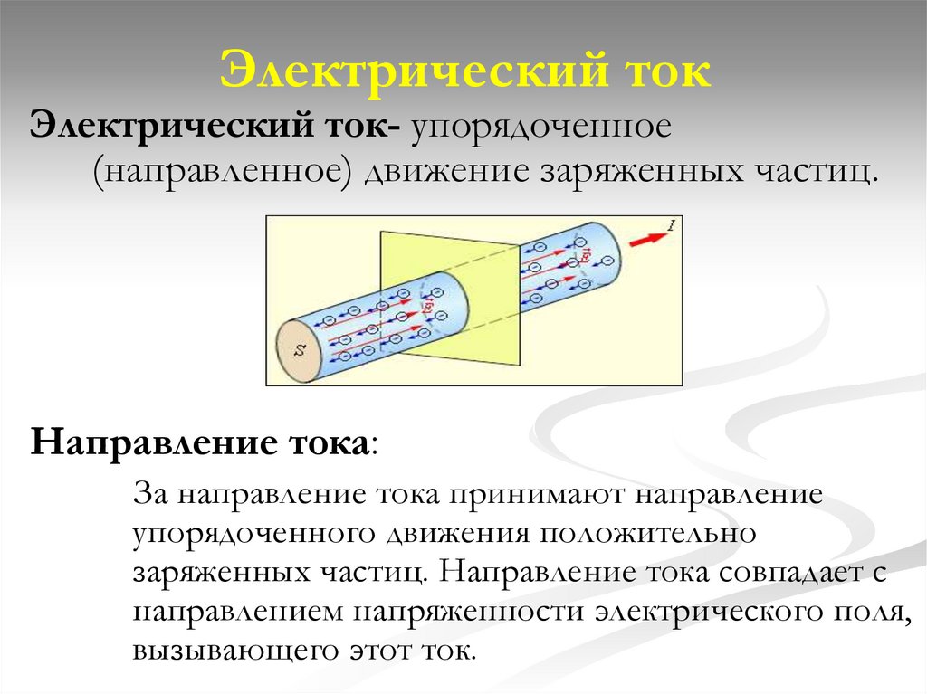 Электрический ток