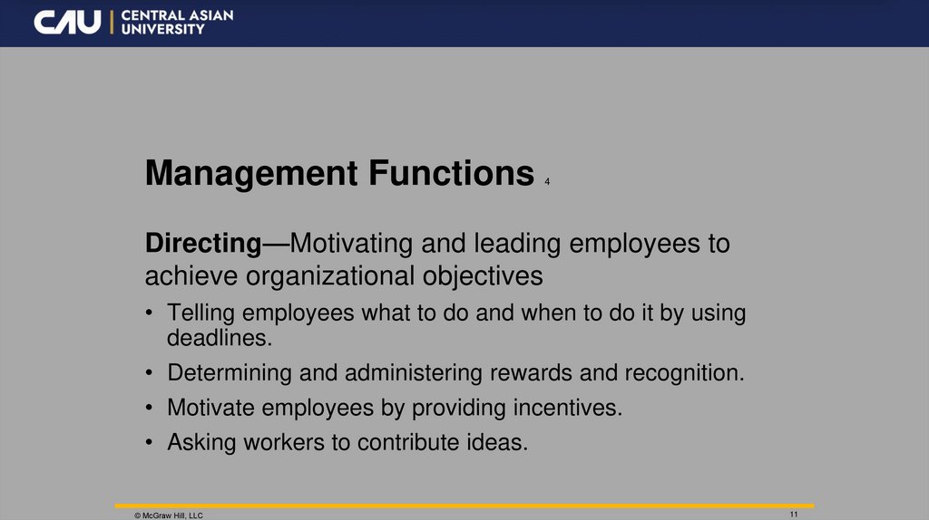 Management Functions 4