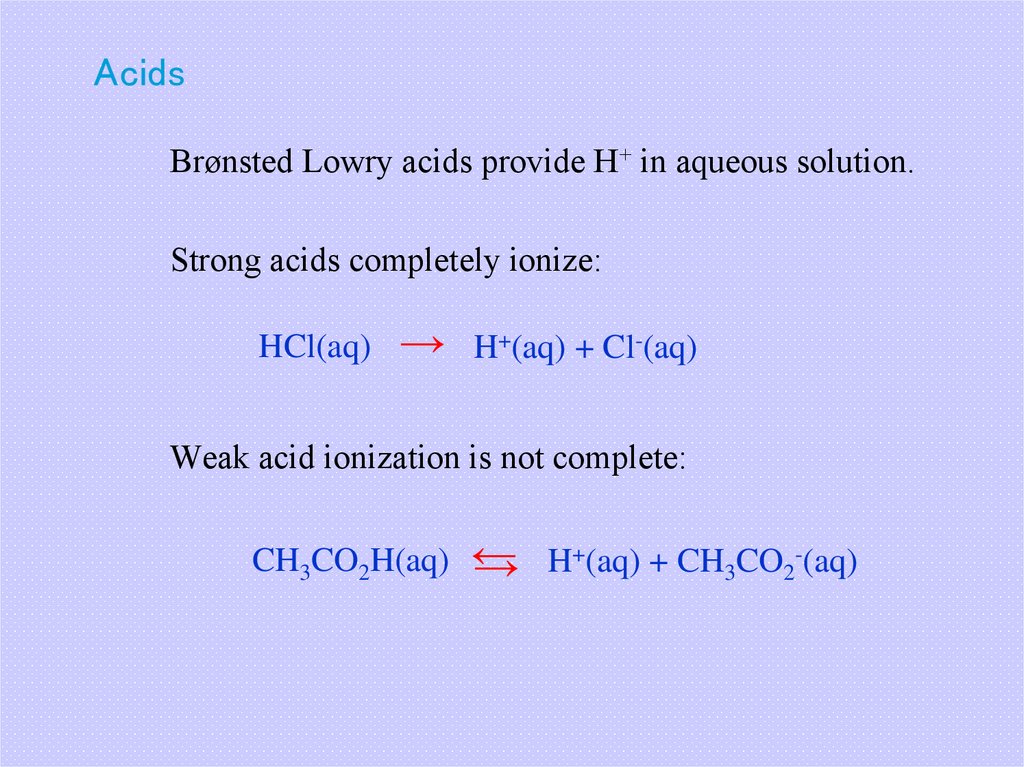 Acids