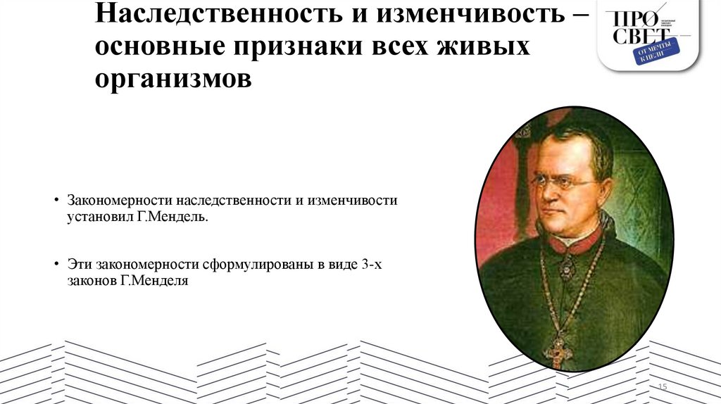 Наследственность и изменчивость – основные признаки всех живых организмов