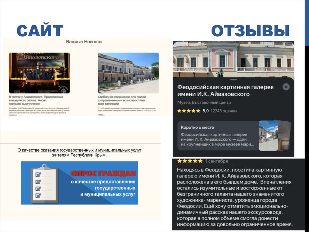 Сайт отзывы